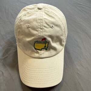 American Needle Masters Augusta National Golf Tournament  Khaki Hat Cap